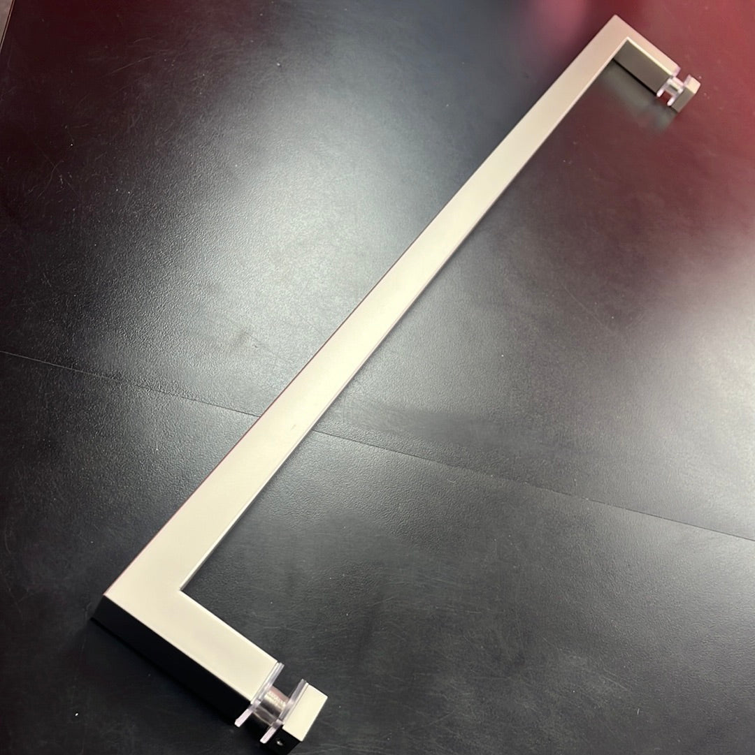 24" SQUARE SINGLE SIDE TOWEL BAR