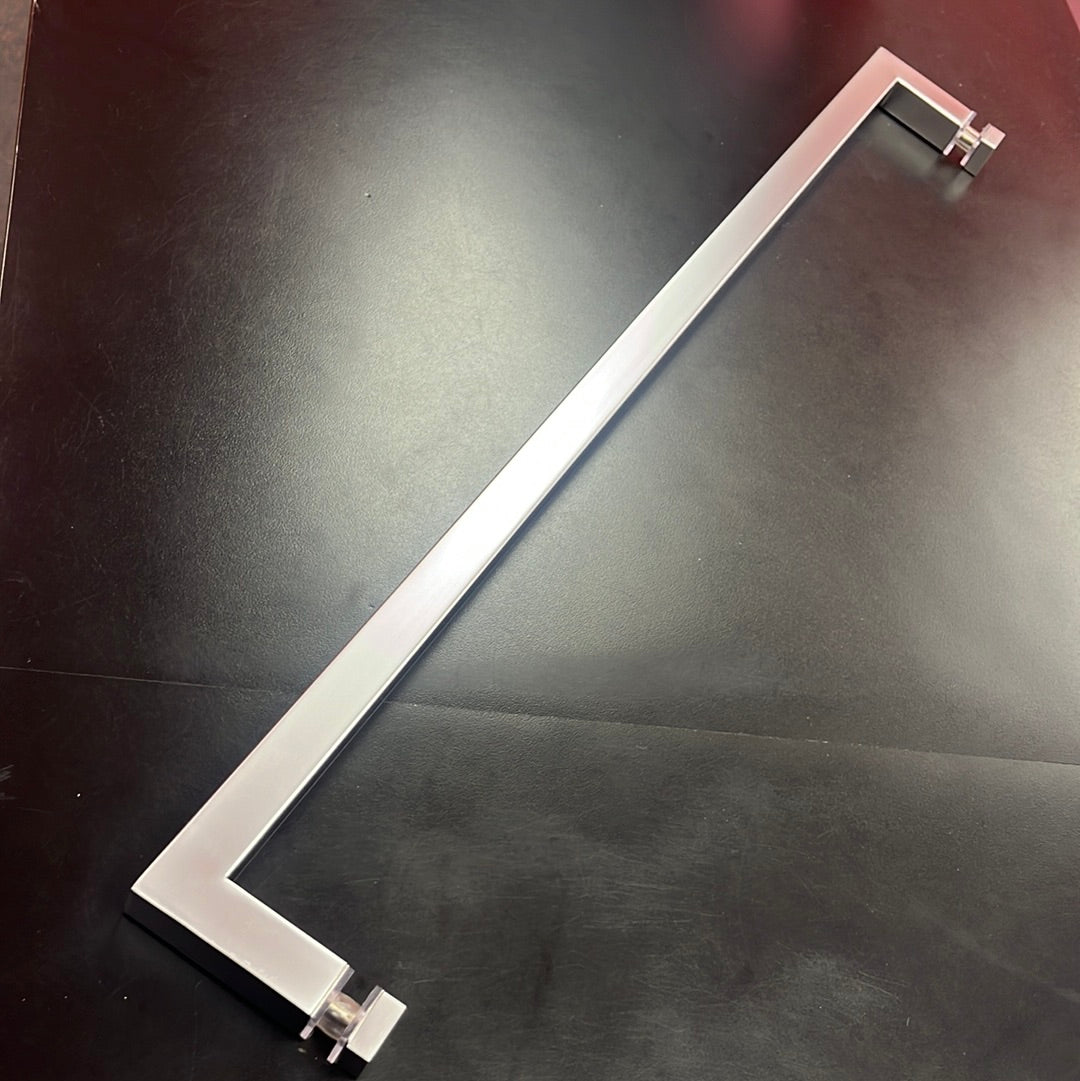 24" SQUARE SINGLE SIDE TOWEL BAR